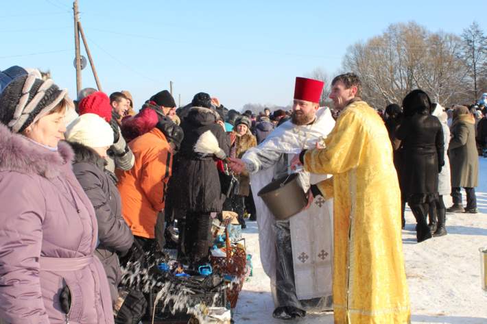 Водохрещение Богодухов 2014г